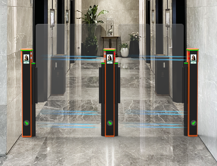 乐地智能LD-SG91小蛮腰防攀爬速通门